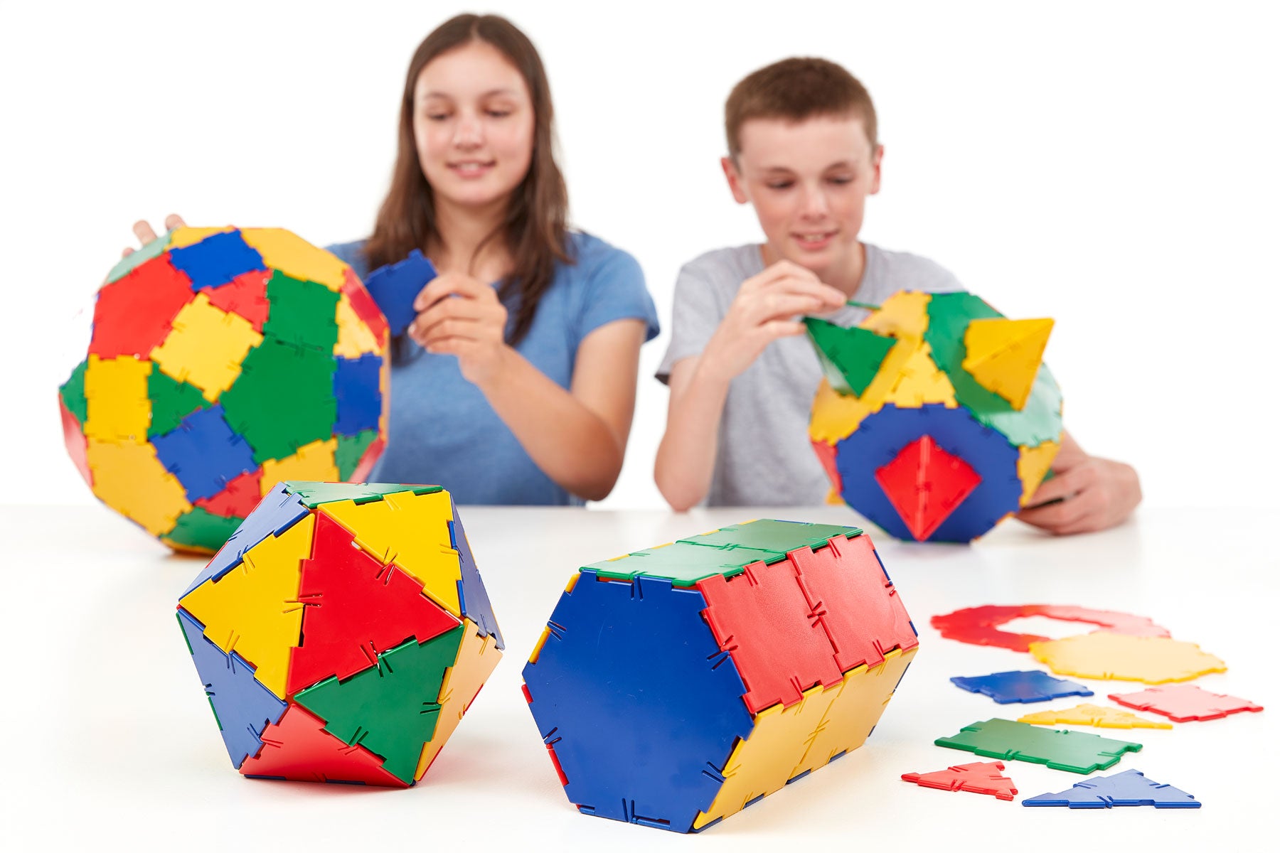 POLYDRON PRIMARY MATHS SET