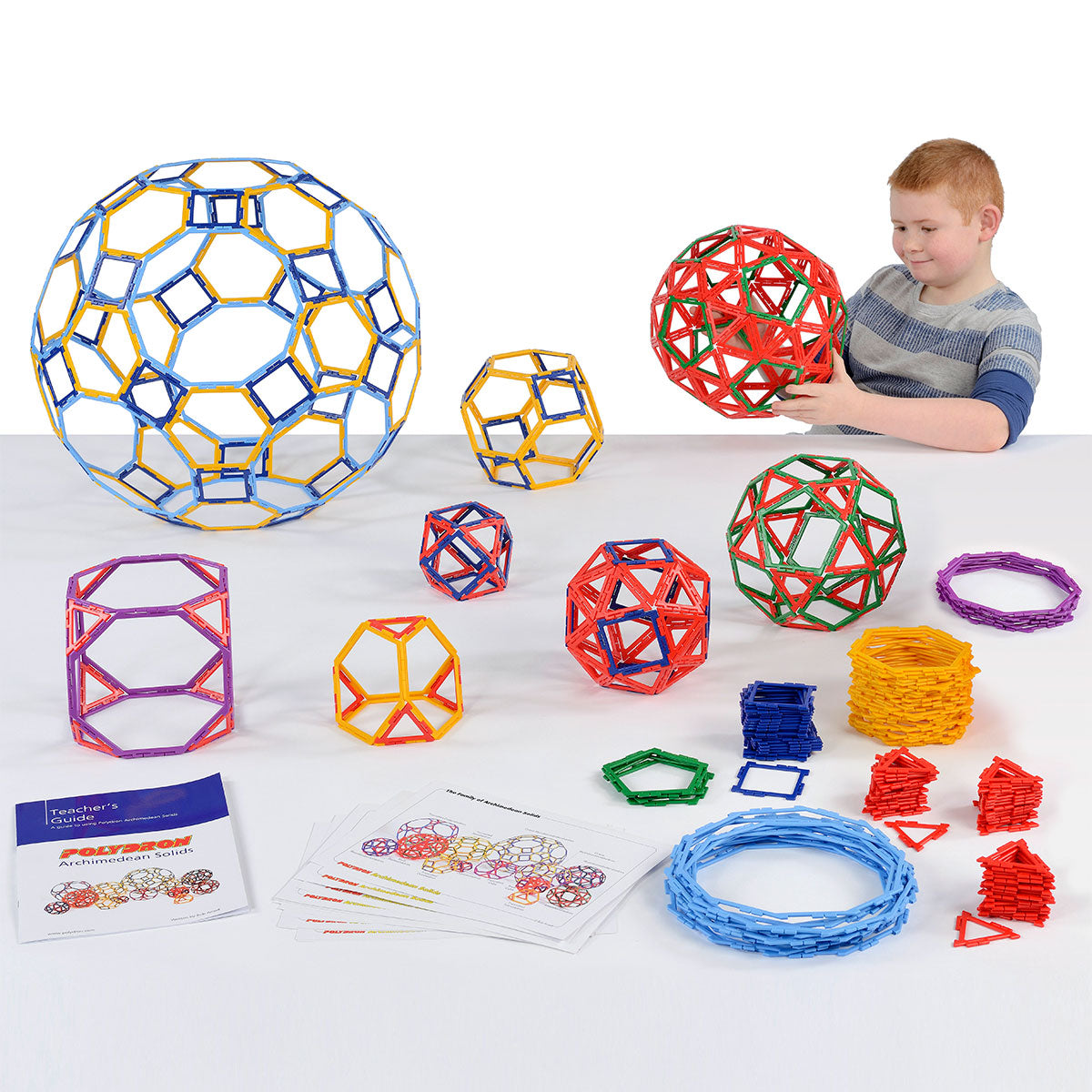 FRAMEWORKS ARCHIMEDEAN SOLIDS SET LARGE