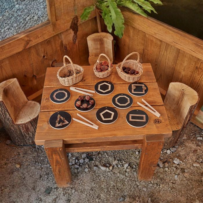 Geo Shape Outdoor Tracing Set - 8 Piece Set