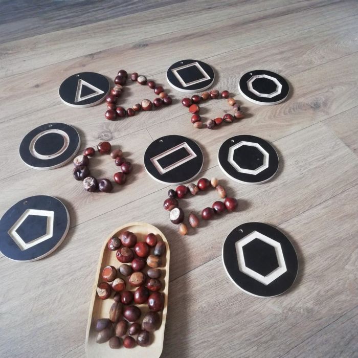 Geo Shape Outdoor Tracing Set - 8 Piece Set