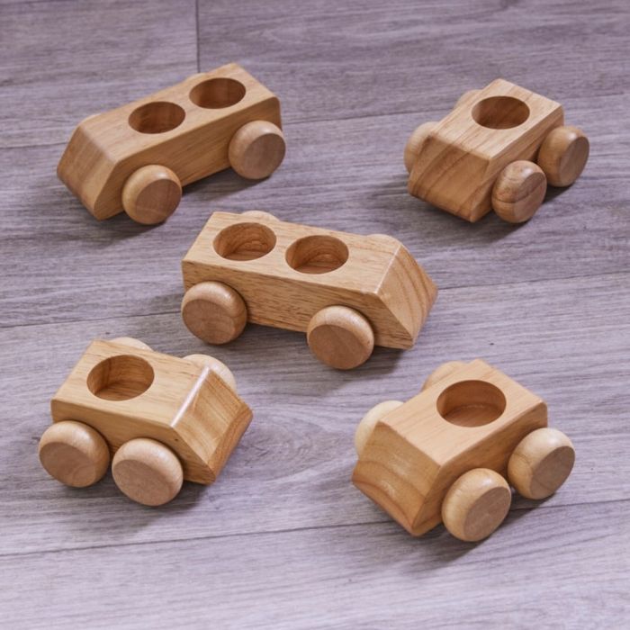 Small Maths People Vehicles - Set of 5