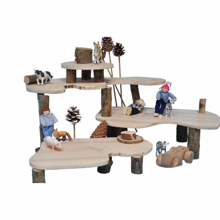 Open Ended Play Platforms - Set of 4