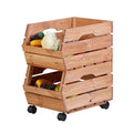 Stackable Farm Crates - 2 Piece Set