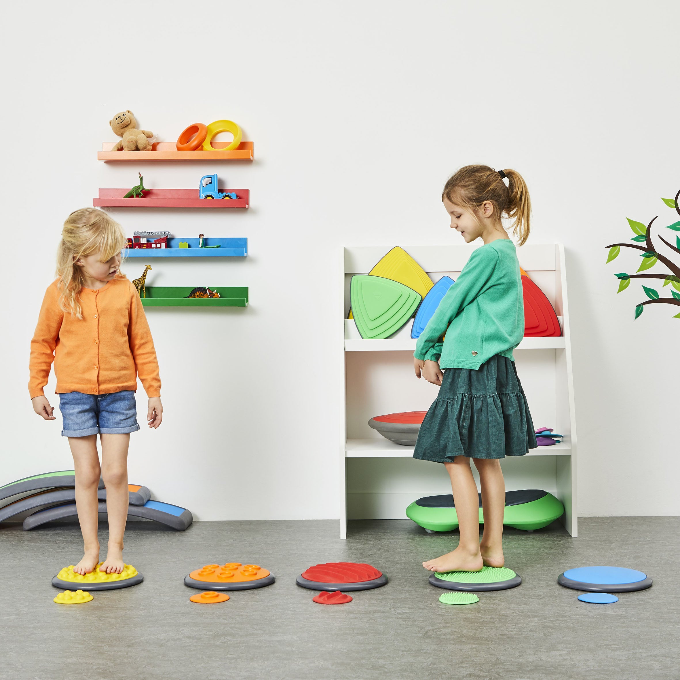 TACTILE DISCS - SET 2 - 5 LARGE/5 SM