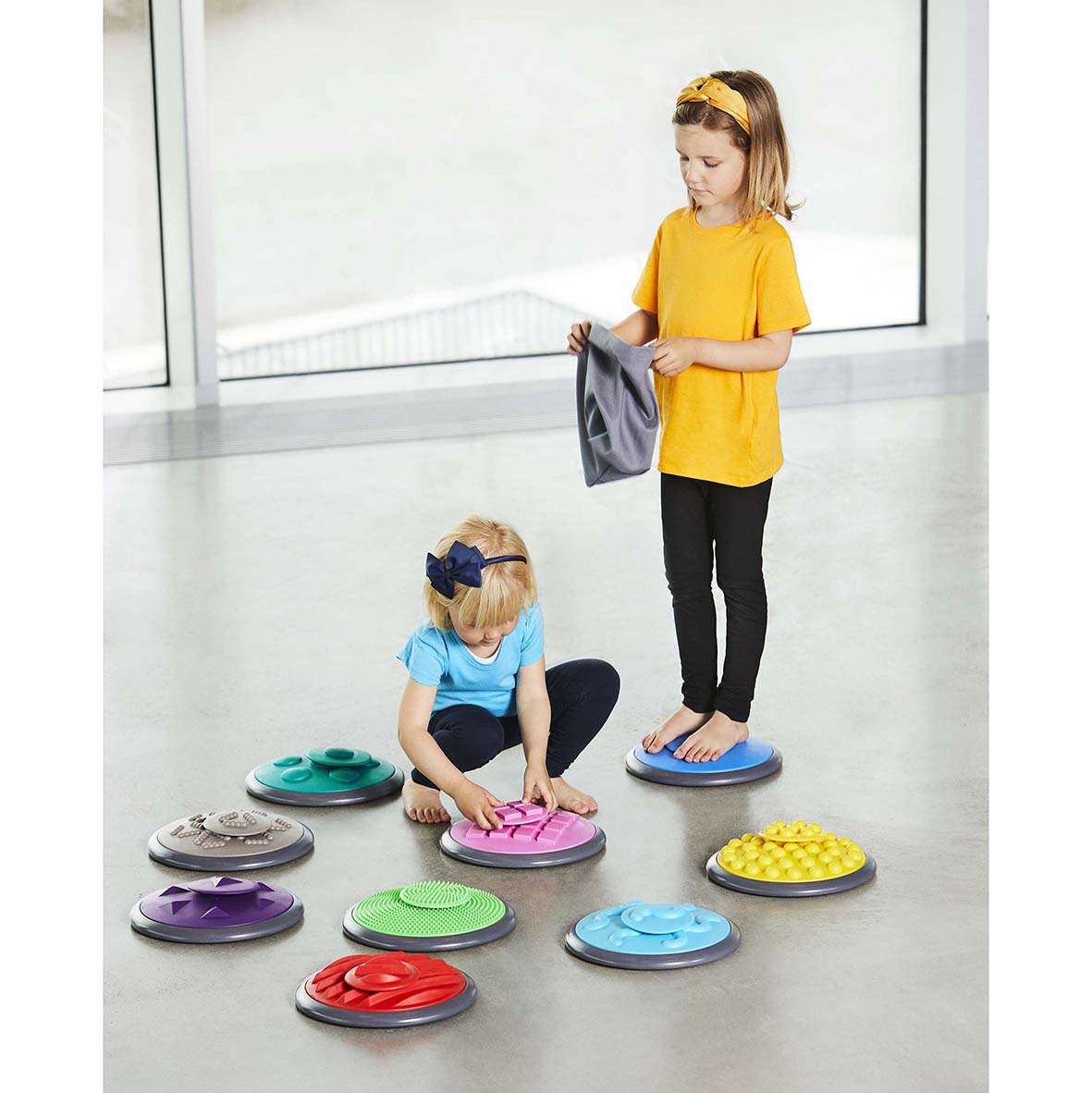 TACTILE DISCS - SET 1 - 5 LARGE/5 SM
