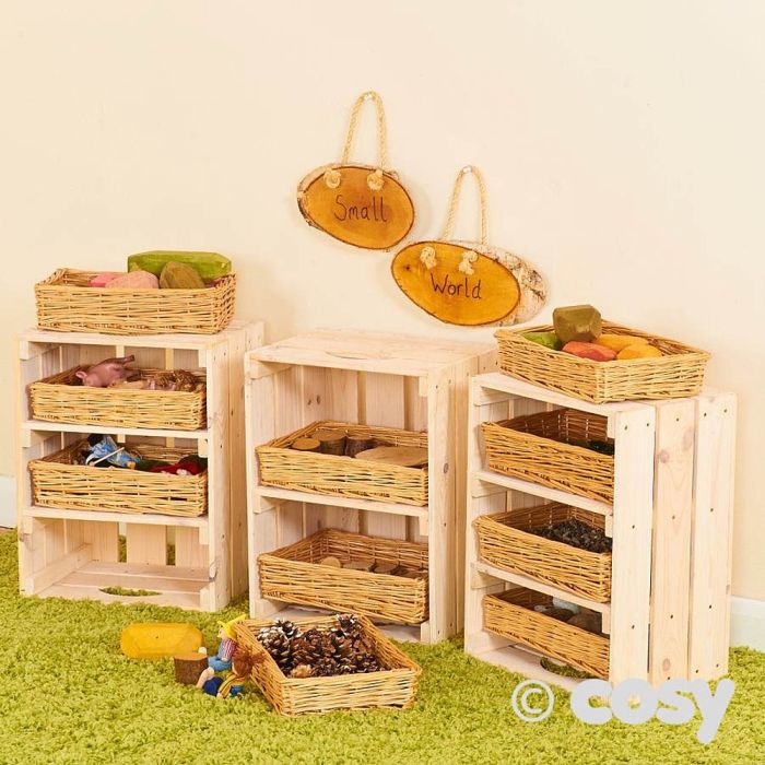 Crate Shelving Set - Set of 3