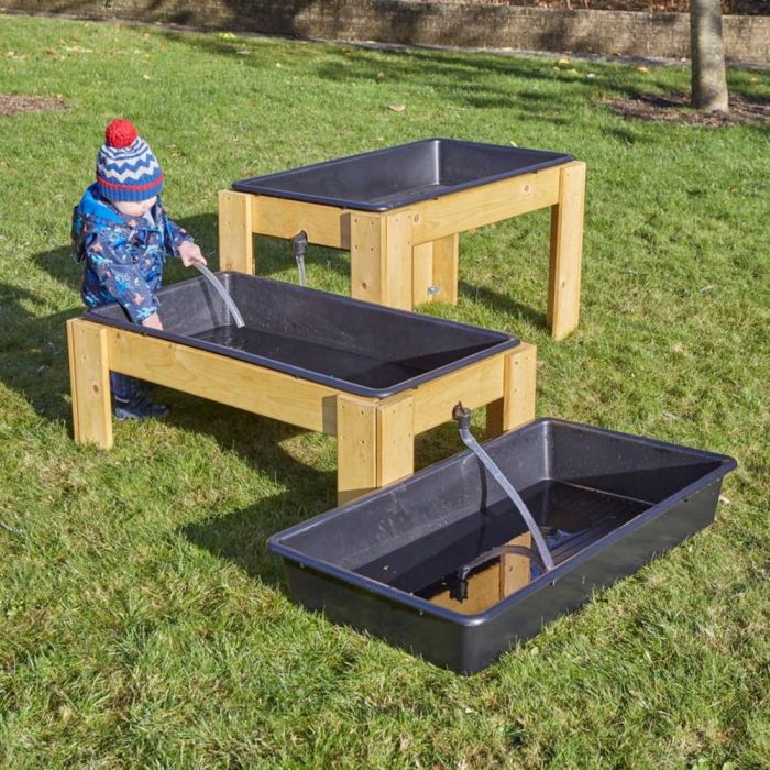 Cascading Water Stands and Trays Set