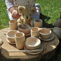 Teddy Bear Wooden Tea Set - 16 Piece Set