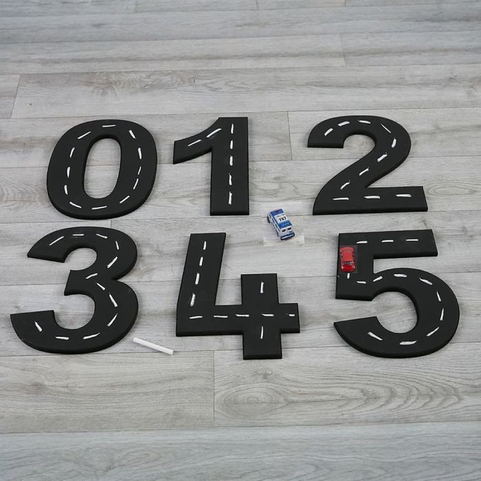 Number Roadways - Set of 6