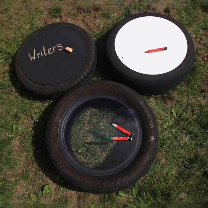 Writers Tyre Topper Set - Set of 3