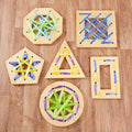 Wooden Weaving Shapes - Set of 6