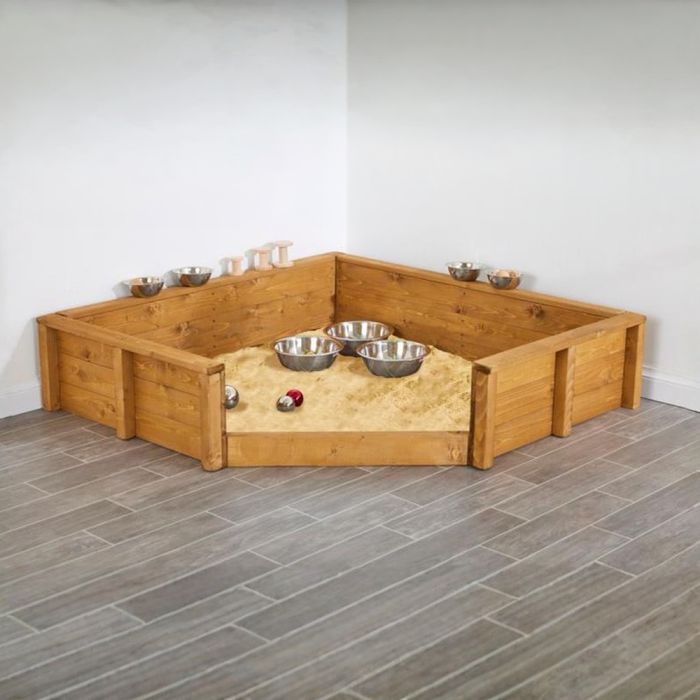 Small Corner Sand Pit / Cosy Space
