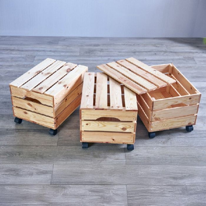 Mobile Crates & Toppers - Set of 3