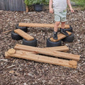 Tiny Tyre Walking Planks - Set of 6