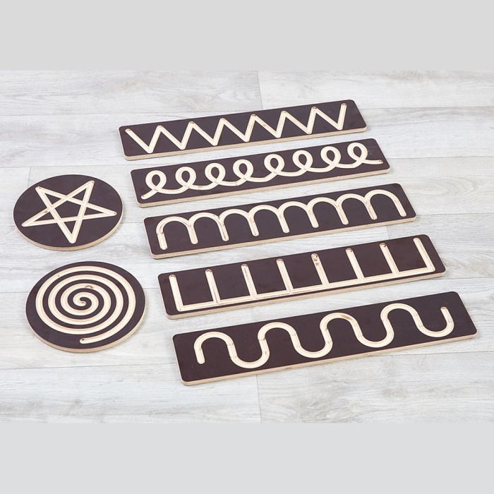 Outdoor Wall Handwriting Set - 7 Piece Set