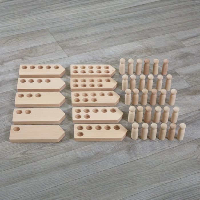 Maths Boats & People - 40 Piece Set