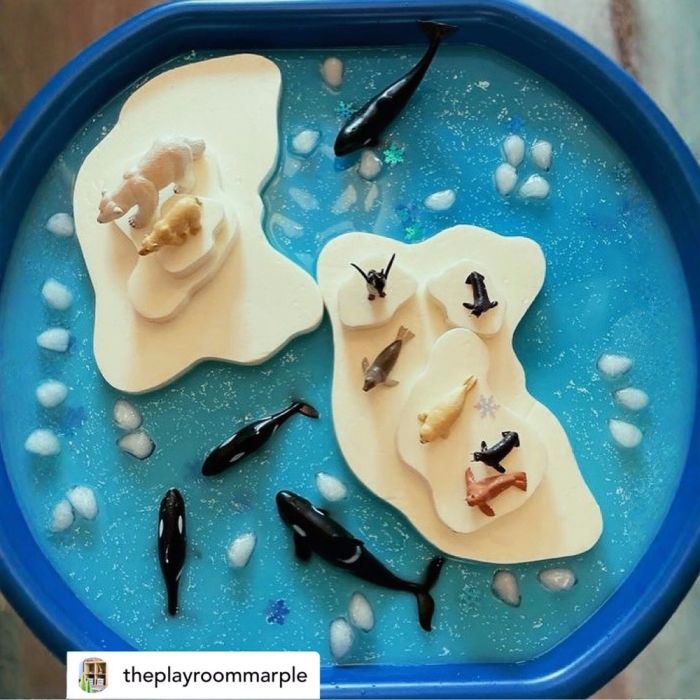 Small World - Floating Icebergs Set