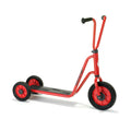 SCOOTER W/2 REAR WHEELS (RED) MINI