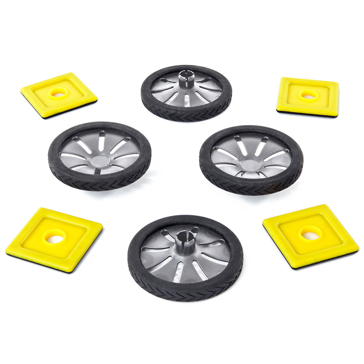 MAGNETIC POLYDRON ADD ON WHEELS KIT