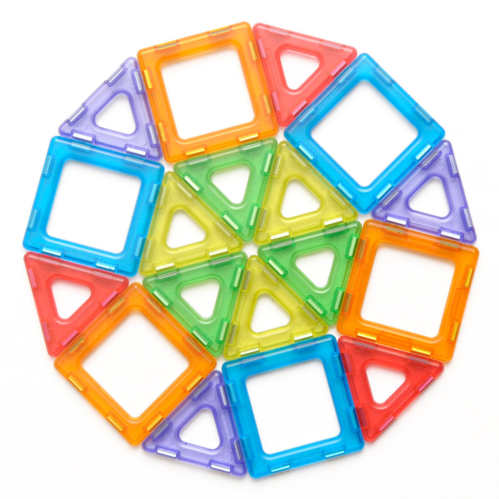 TRANSLUCENT MAGNETIC POLYDRON 64 PIECE SET