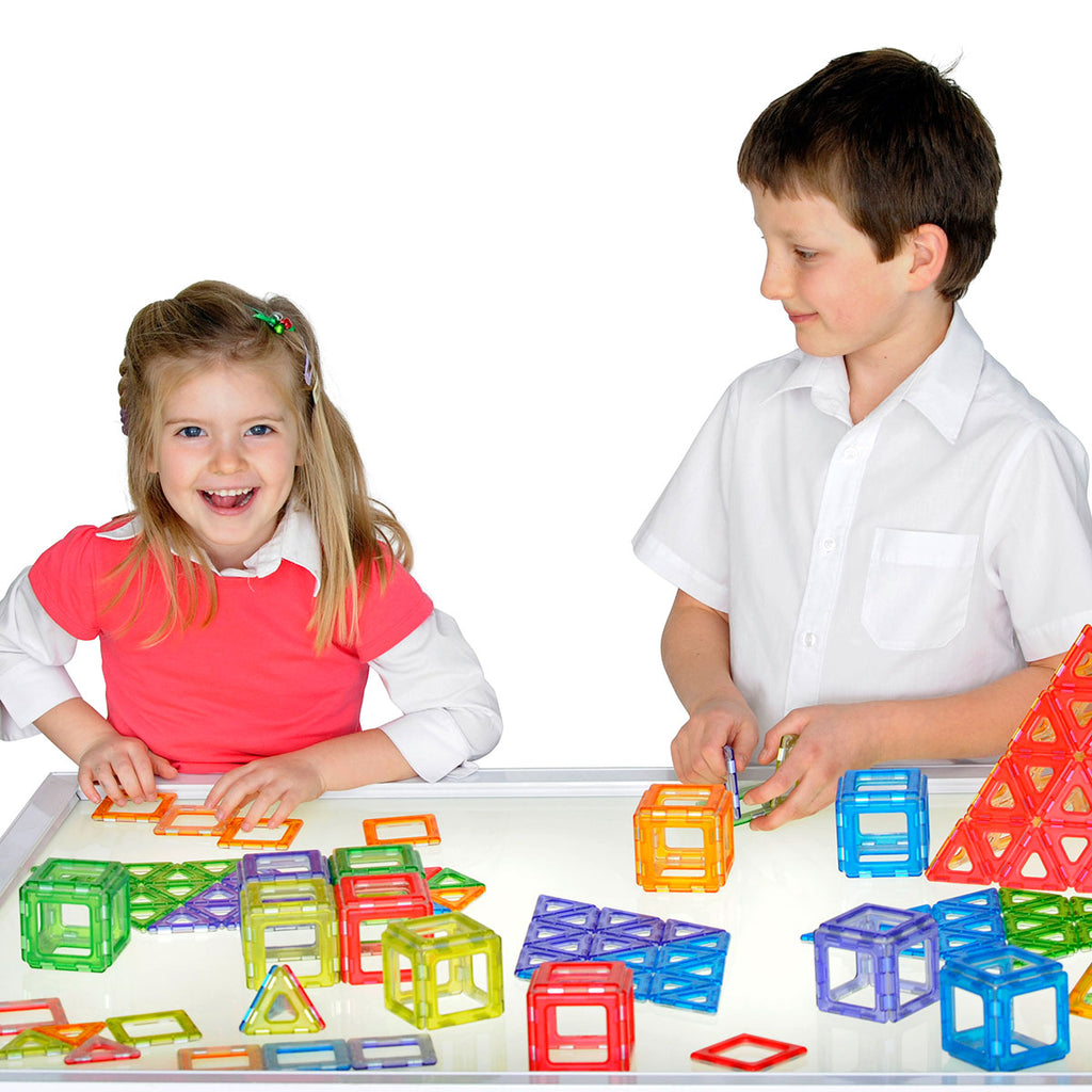 TRANSLUCENT MAGNETIC POLYDRON CLASS SET
