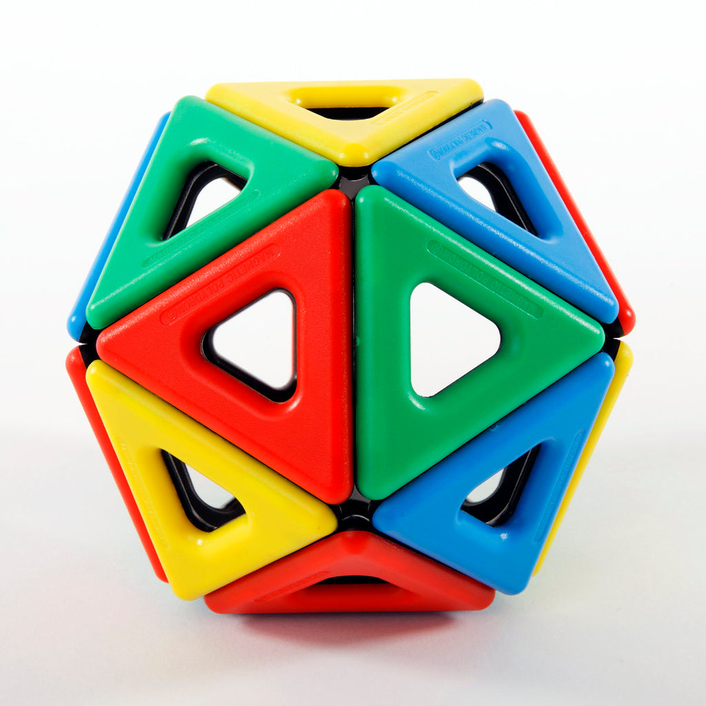 MAGNETIC POLYDRON PLATONIC SOLID SET
