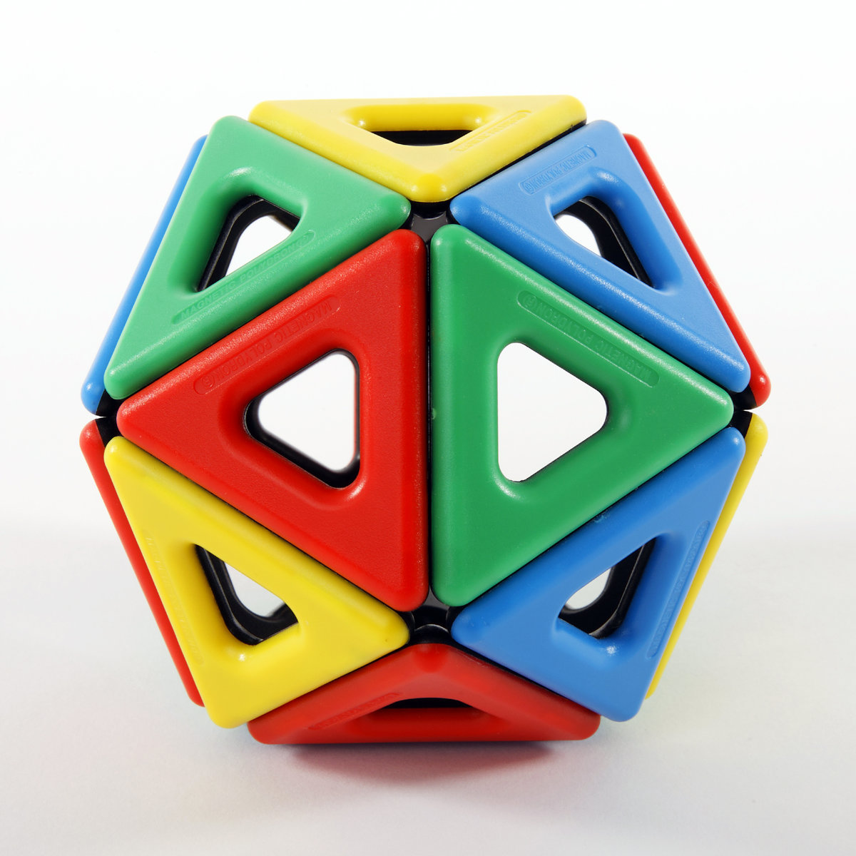 MAGNETIC POLYDRON PLATONIC SOLID SET