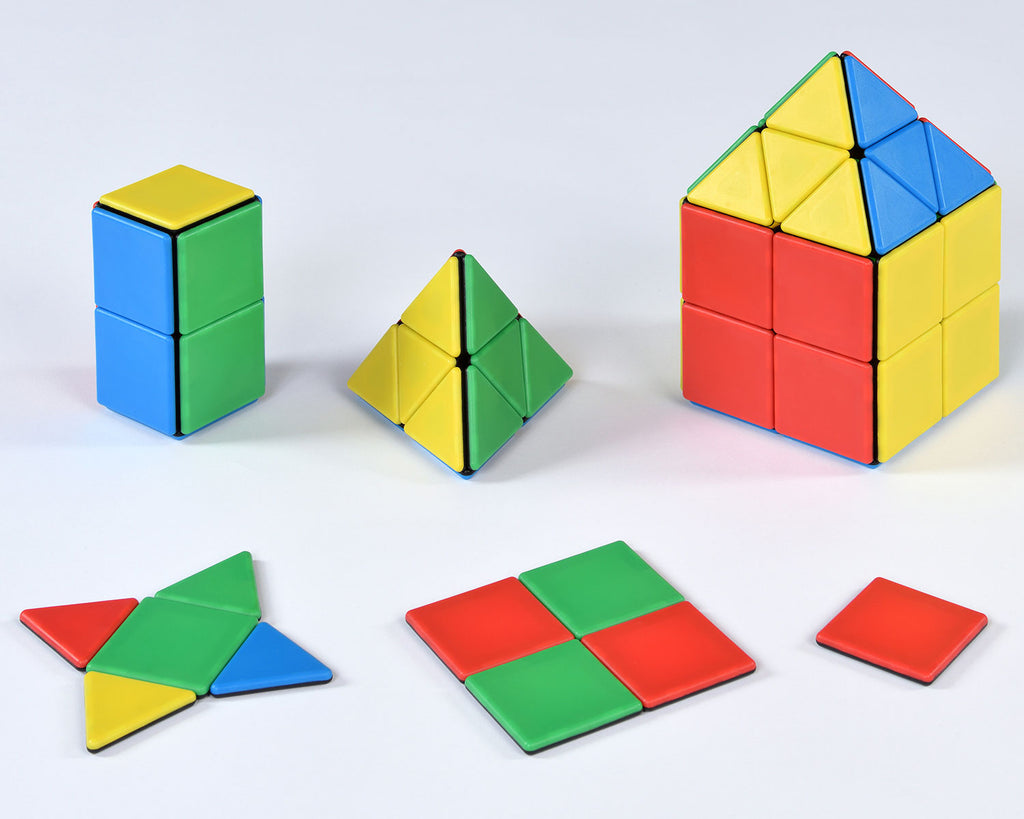 SOLID MAGNETIC POLYDRON CLASS SET 72 PIECES