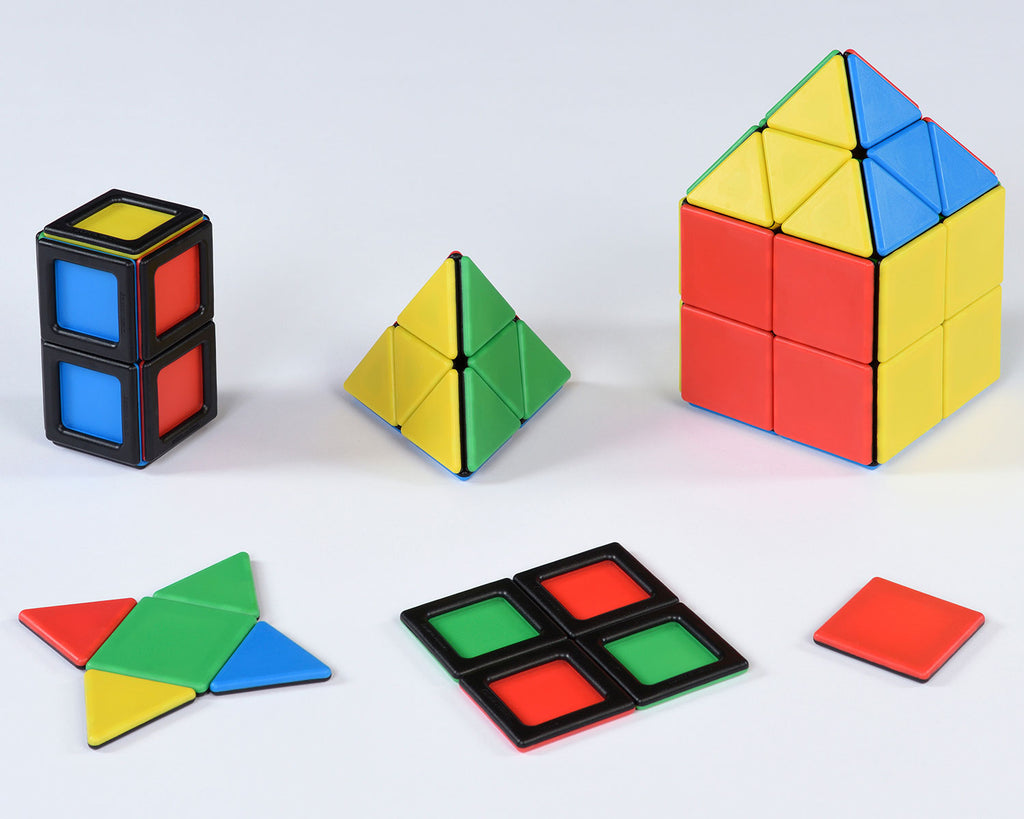 SOLID MAGNETIC POLYDRON CLASS SET 72 PIECES