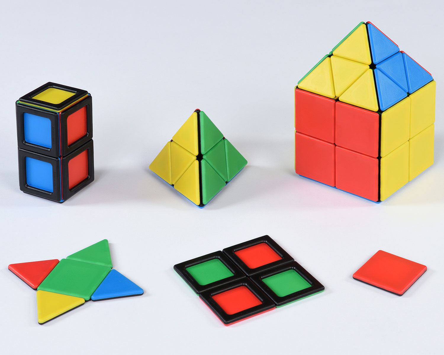 SOLID MAGNETIC POLYDRON CLASS SET 72 PIECES