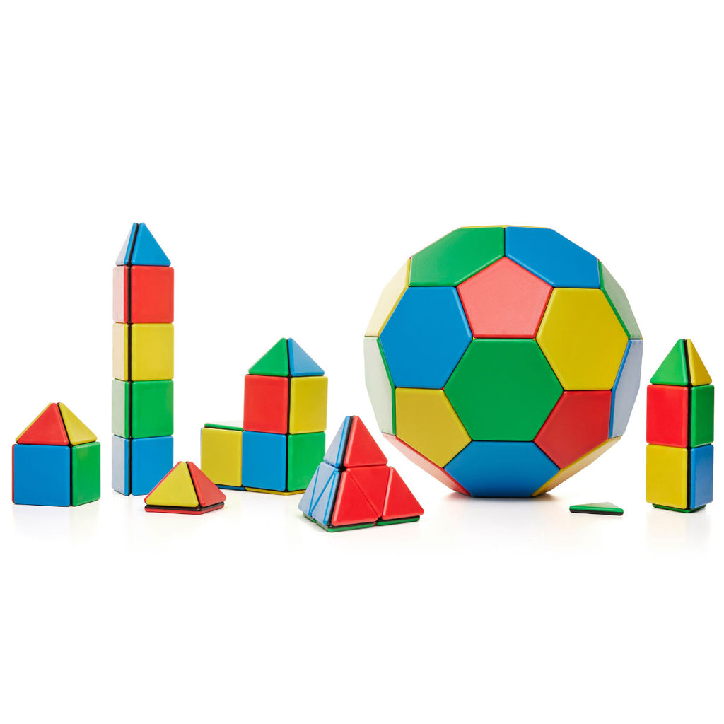 SOLID MAGNETIC POLYDRON ESSENTIALS SET 104 PIECES