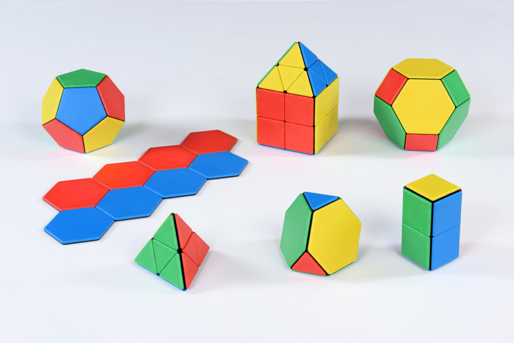 SOLID MAGNETIC POLYDRON ESSENTIALS SET 104 PIECES