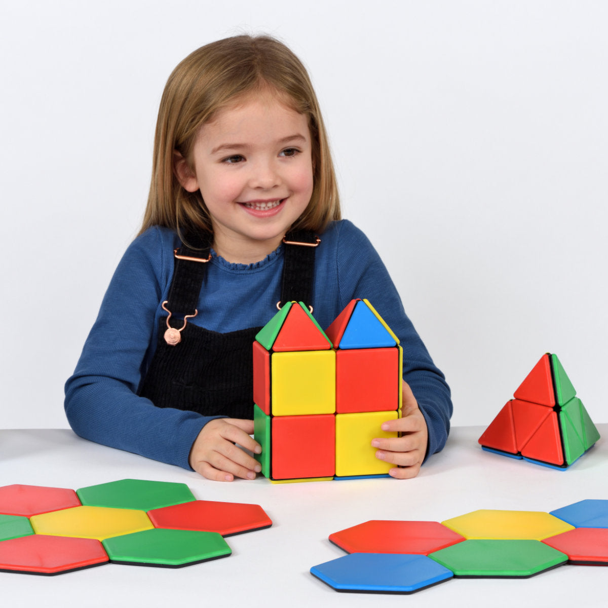SOLID MAGNETIC POLYDRON ESSENTIALS SET 104 PIECES