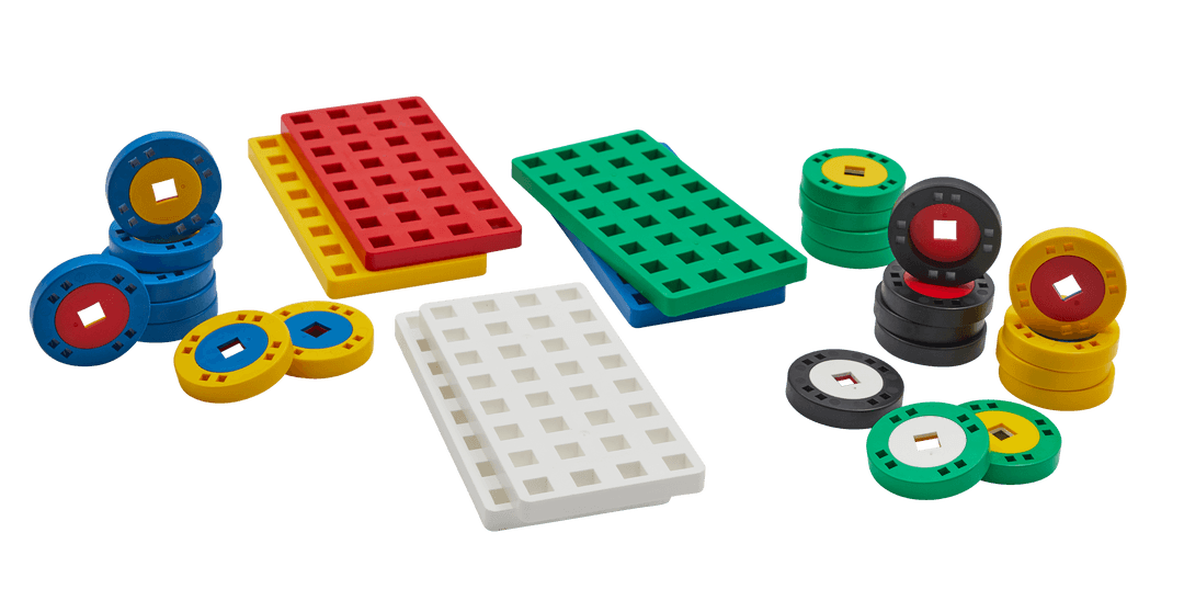 Plus-Plus BIG Wheel and Baseplate Mix