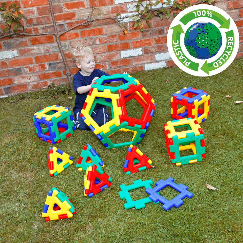 GIANT POLYDRON PLATONIC SOLIDS SET