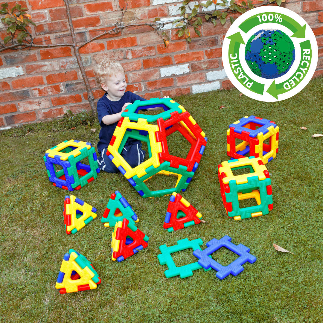 GIANT POLYDRON PLATONIC SOLIDS SET