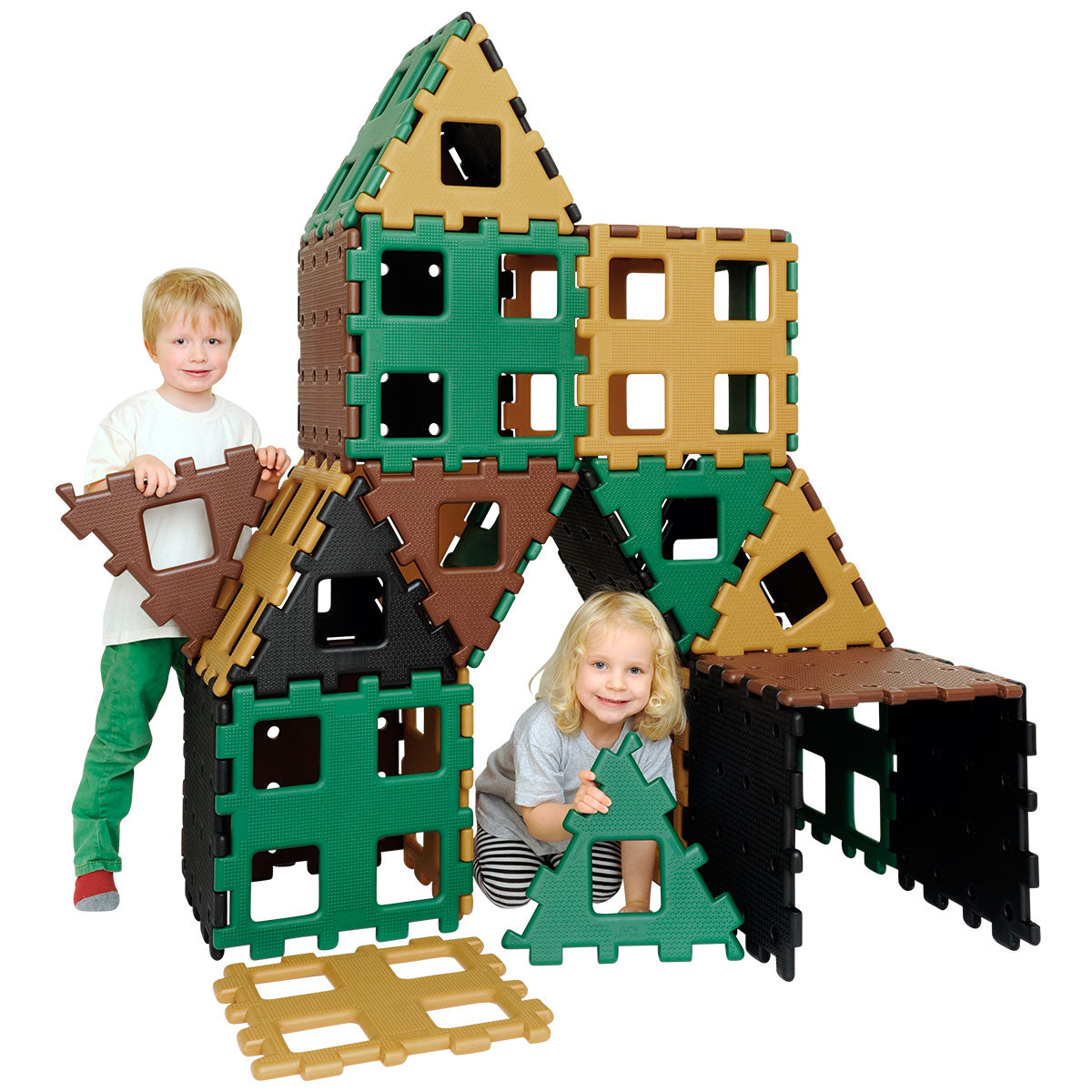 XL POLYDRON NATURAL- SET 3