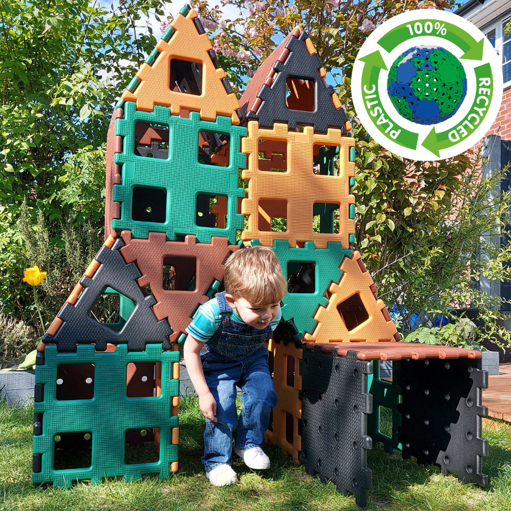 XL POLYDRON NATURAL- SET 3