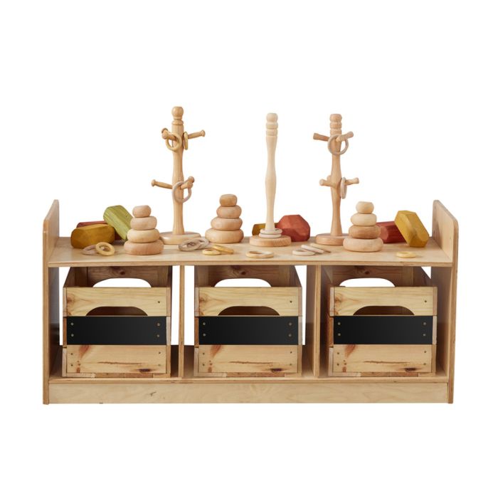Medio Wooden Storage Crate