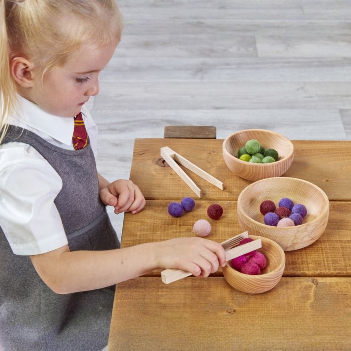 Wooden Nesting Bowls - Set of 3