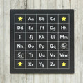 Outdoor - Alphabet Chalkboard
