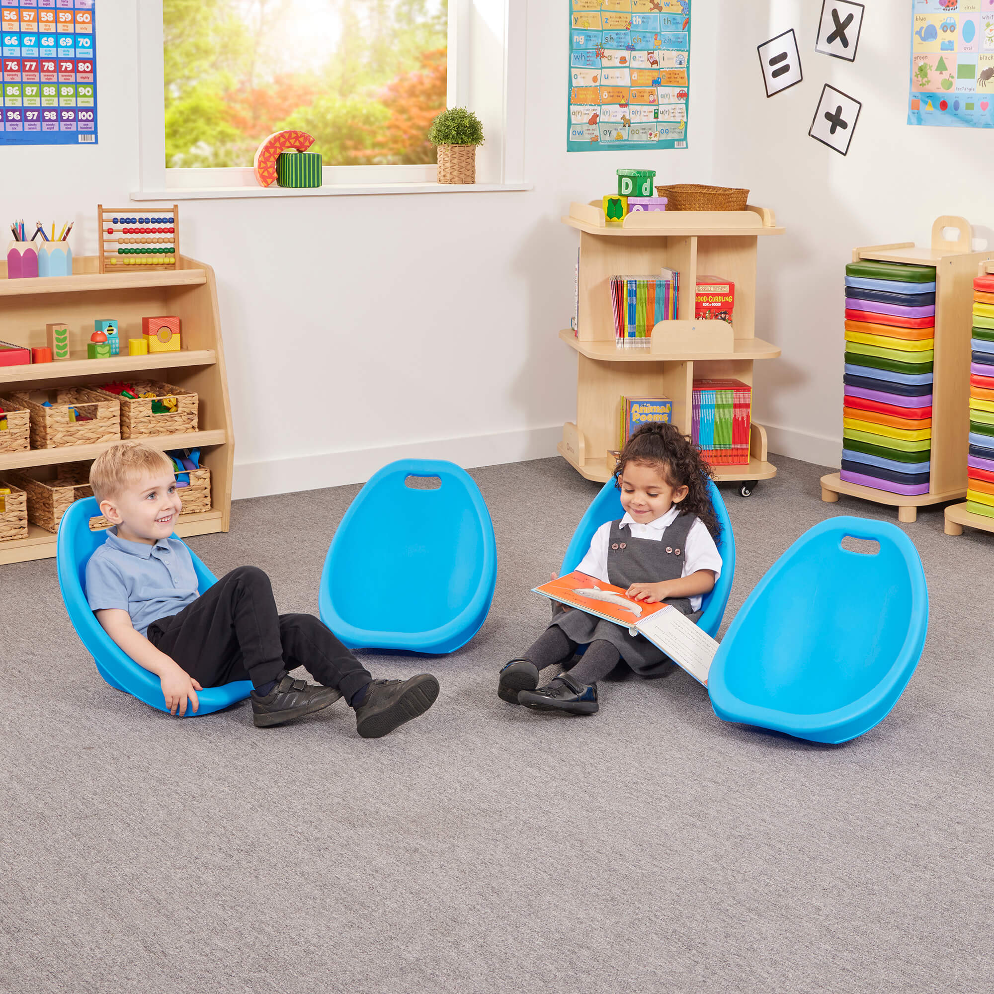 Floor Balance Chairs (pack 4)