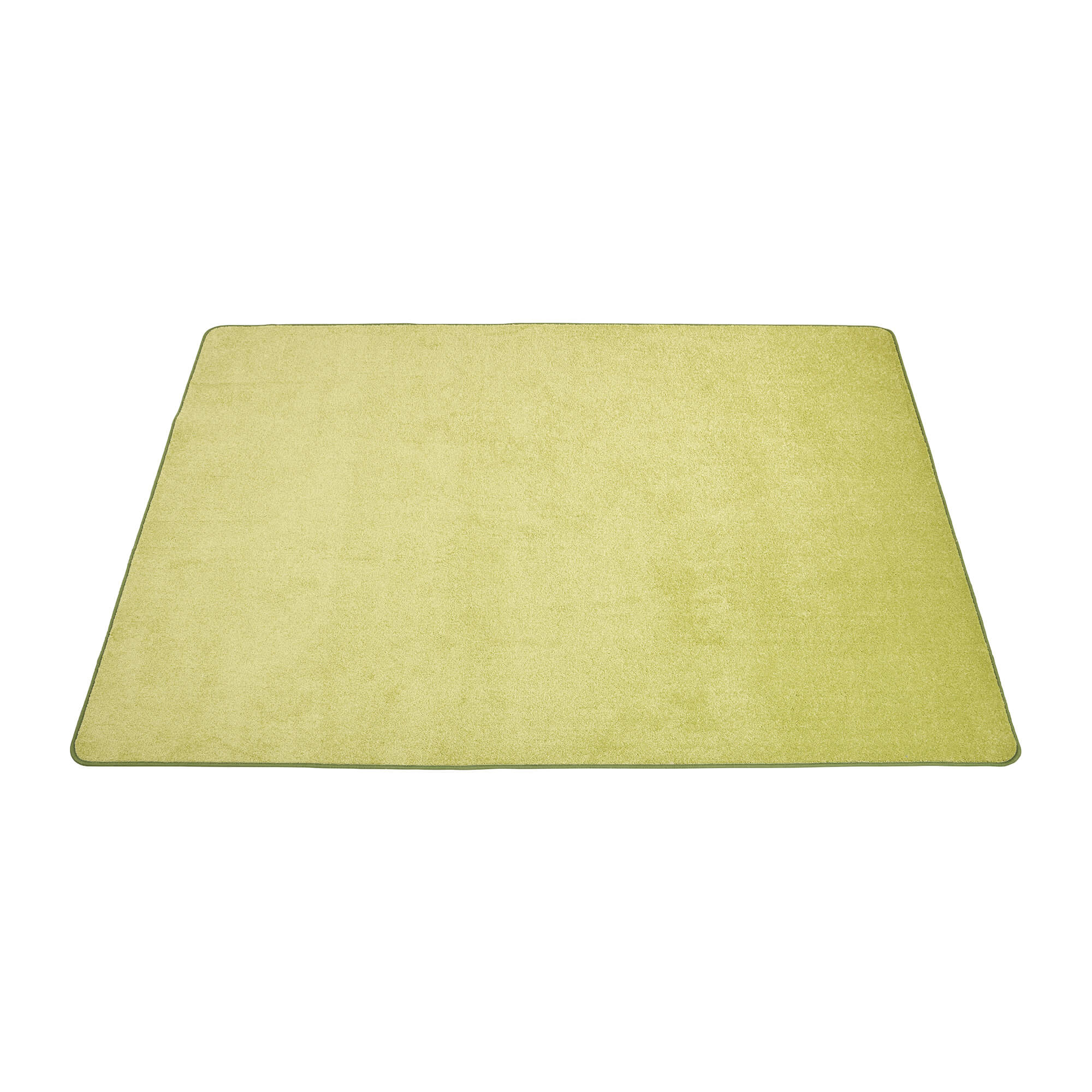 RECTANGLE RUG - SOLID GREEN
