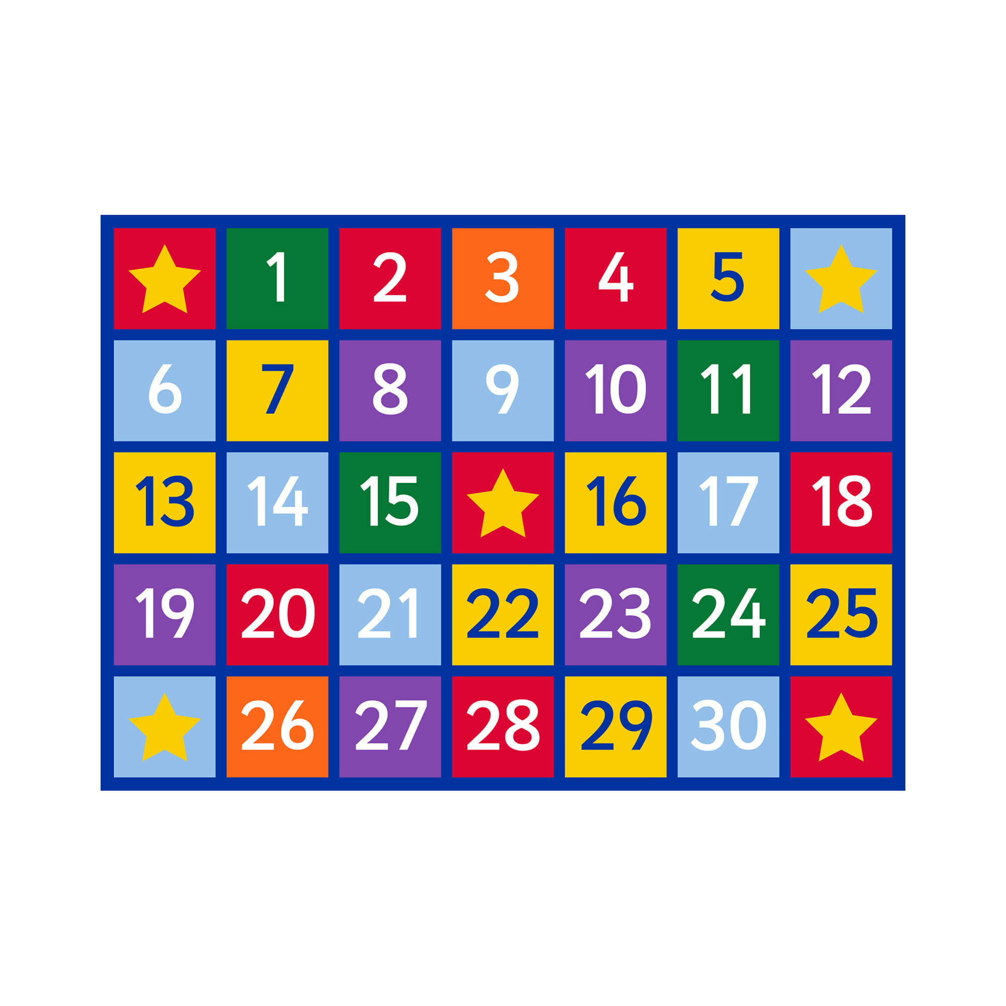 NUMBERS RUG