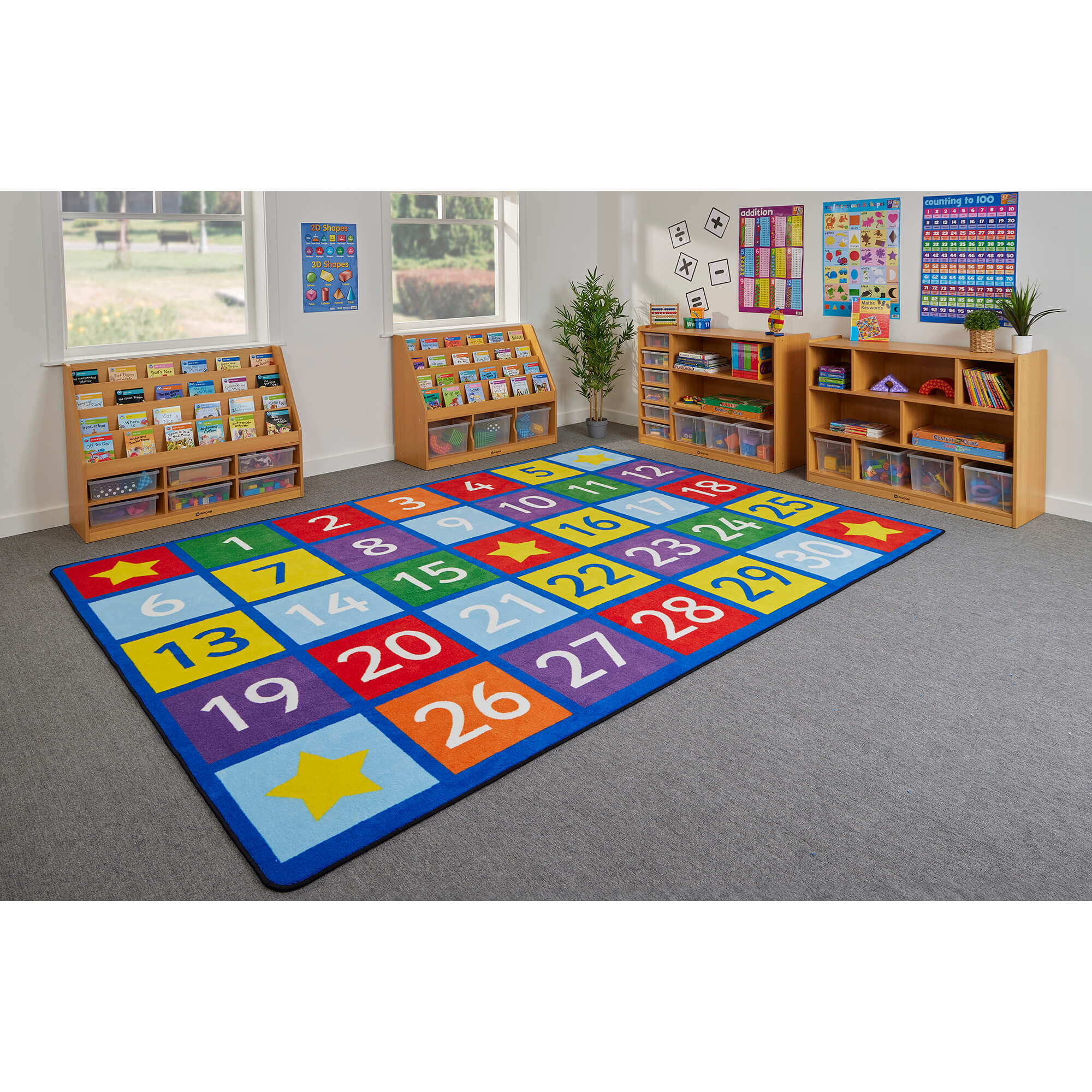 NUMBERS RUG
