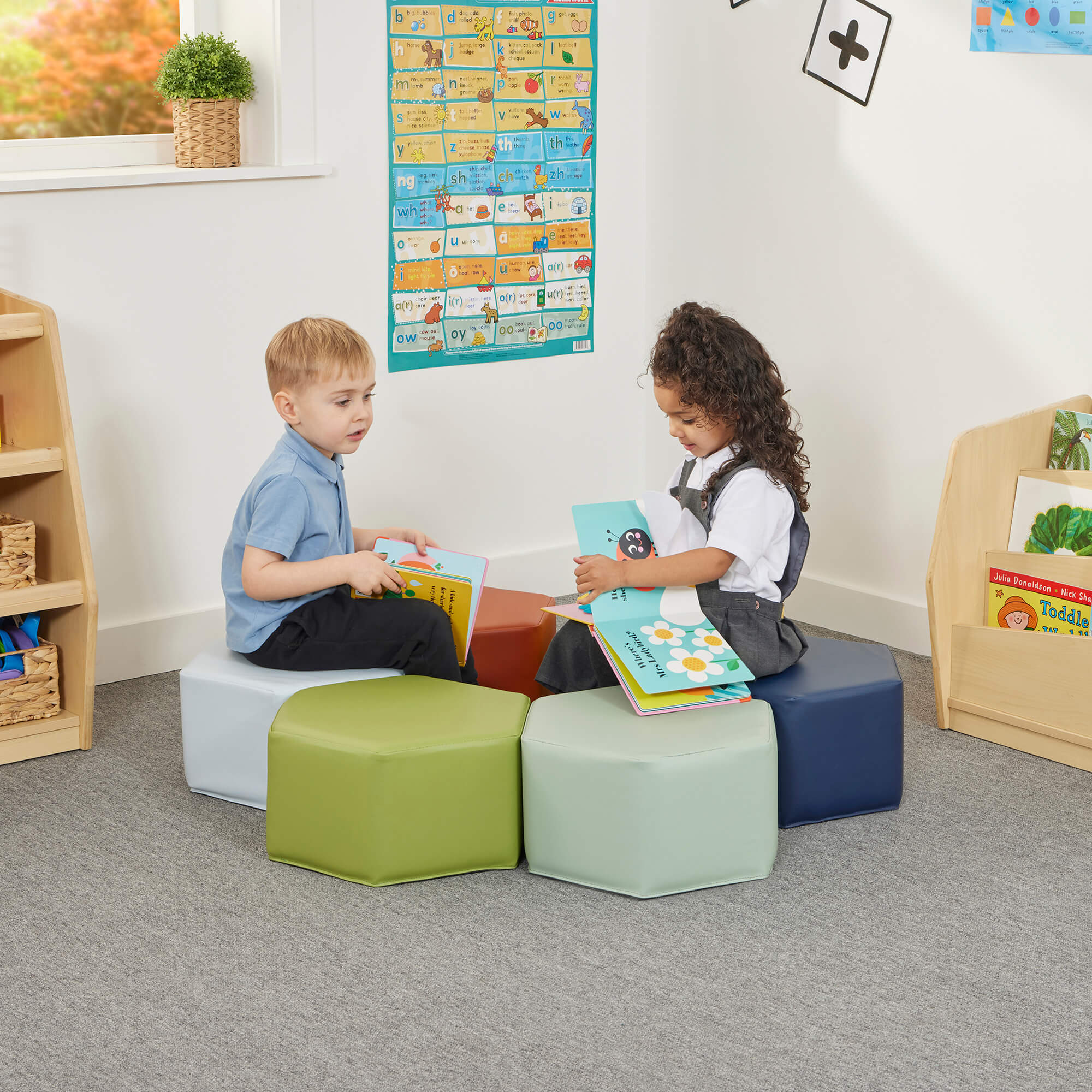 Hex Modular Seating - Large Set