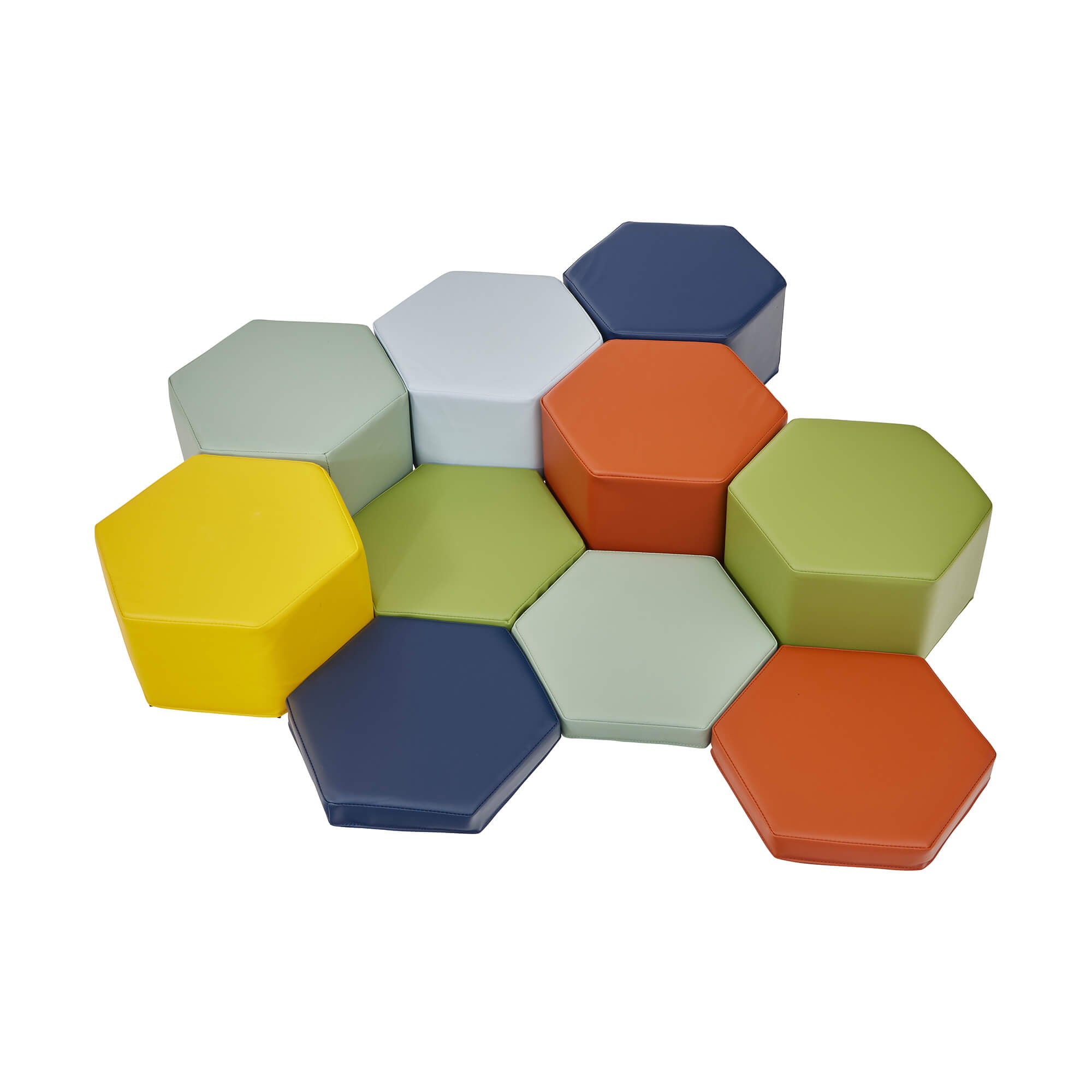 Hex Modular Seating - Large Set