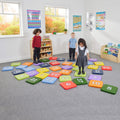 Rainbow Number Cushions
