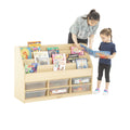 Book display and storage unit