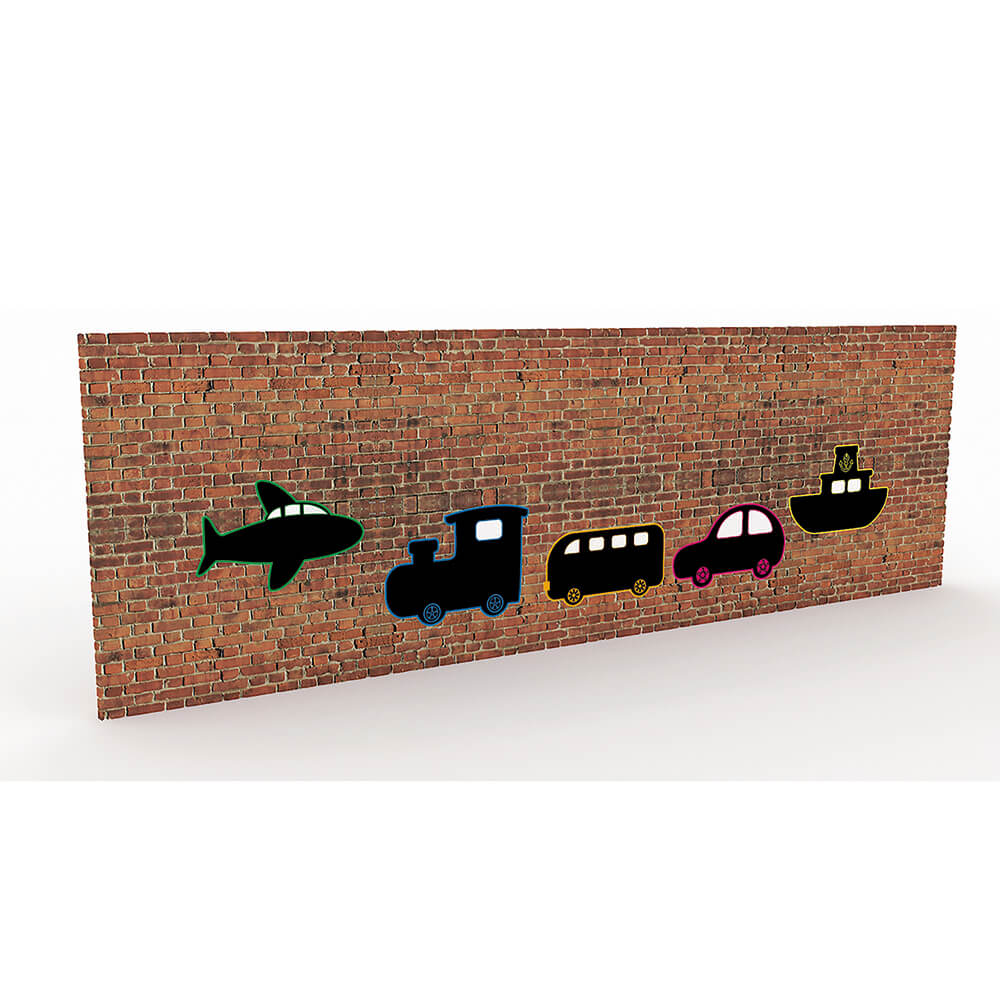 TRANSPORT CHALKBOARDS - 3MM / SET OF 5